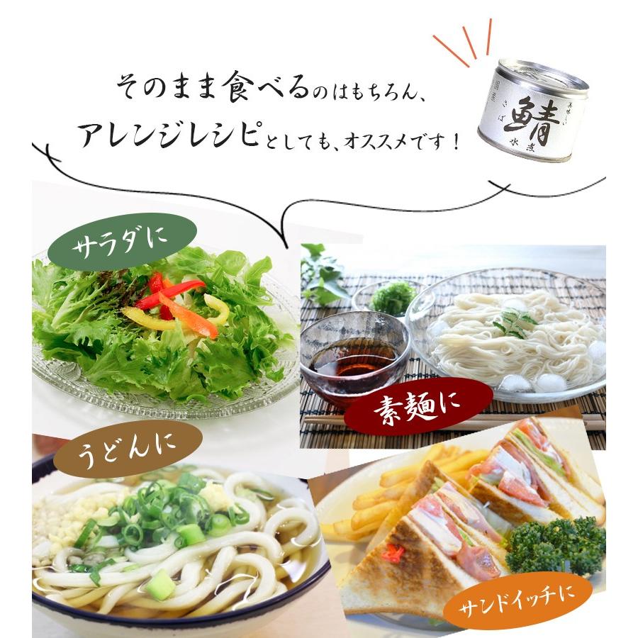 サバ缶 伊藤食品 美味しい鯖 水煮 190g×24缶 国産 さば缶詰 みず