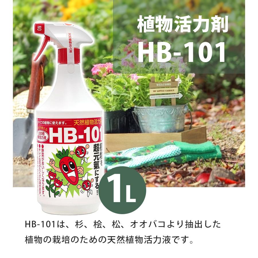 フローラ HB-101 希釈済みタイプ スプレーボトル １L 植物活力剤 観葉植物 切り花 園芸 家庭菜園 液体肥料 栄養剤 仏花｜select-mofu-y｜02