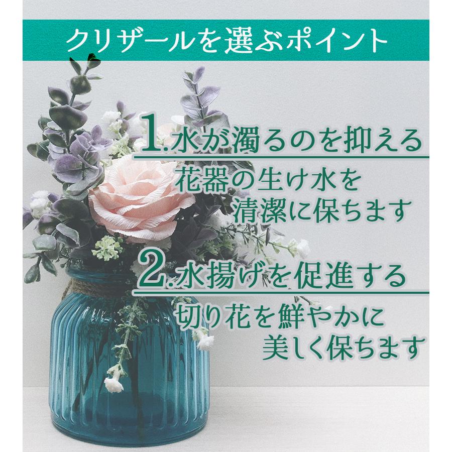 栄養剤 延命剤 切り花 フラワーフード クリザール 100個入 生花 小袋