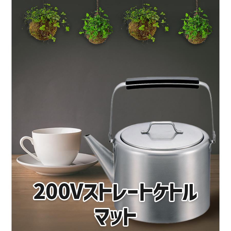 IH対応 工房アイザワ ストレートケトル ステンレス製 2.0L つや消し