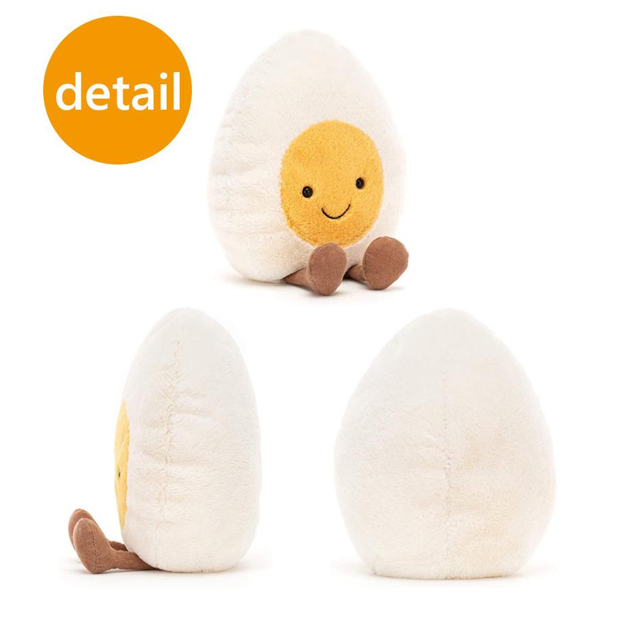 Jellycat ジェリーキャット ぬいぐるみ ゆでたまご Lサイズ 23cm