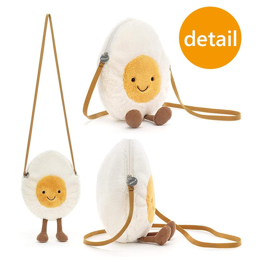 ぬいぐるみポシェット キッズ Jellycat ジェリーキャット ゆでたまご