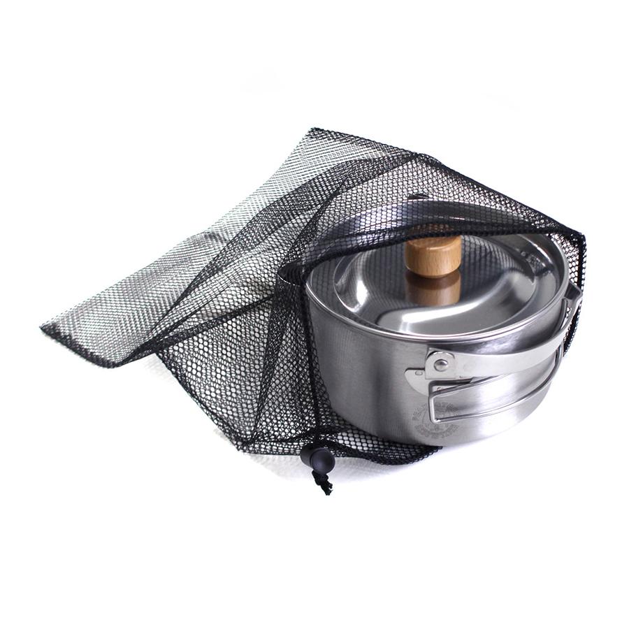 PEAKS＆TREES やかん 日本製 ステンレス 1L マルチ キャンプ ケトル