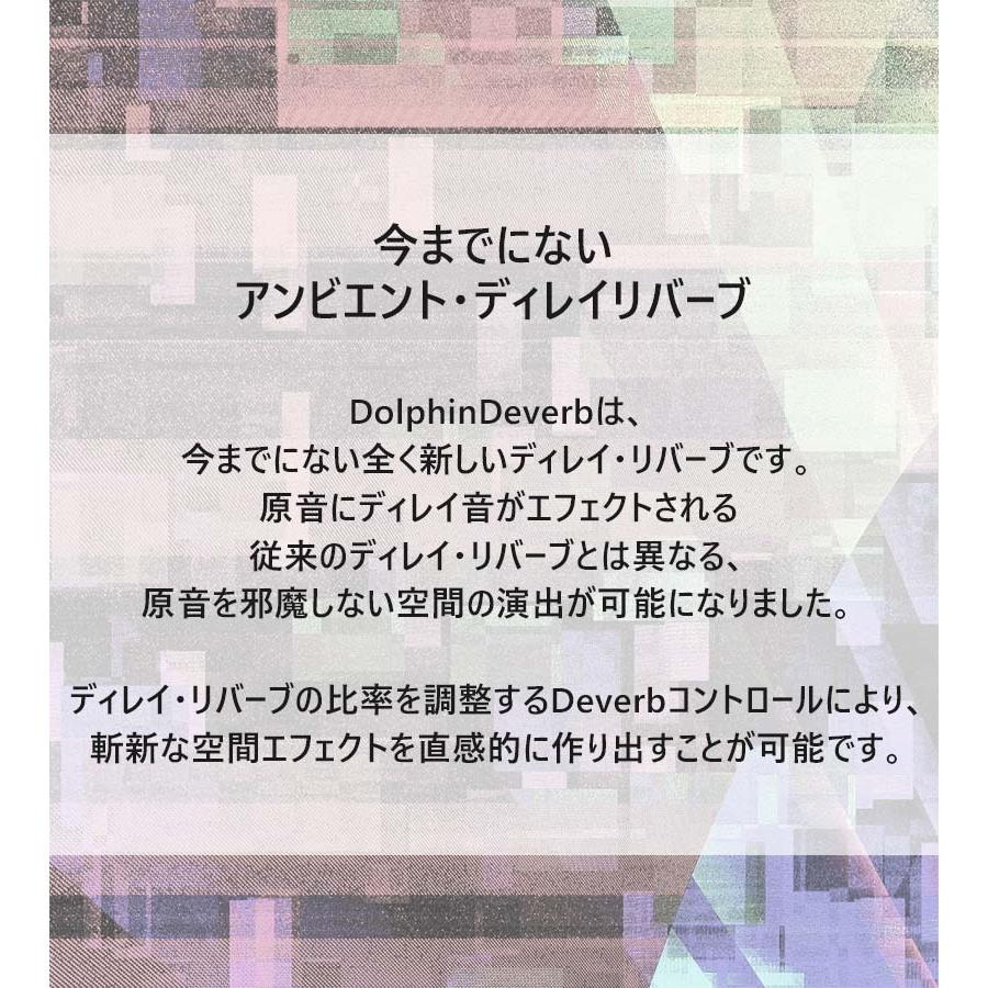 ベース ギター エフェクター Vivie Dolphin Deverb ドルフィンディ