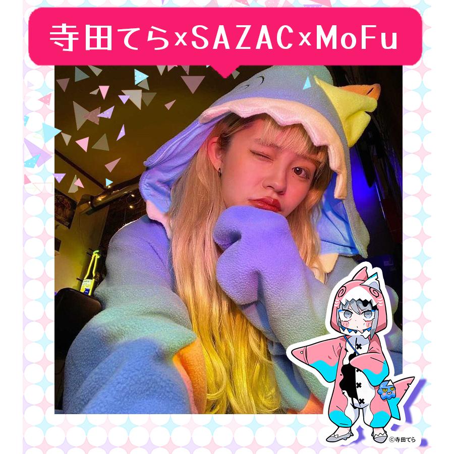 寺田てら グッズ 限定コラボ サザック 着ぐるみ サメゾンビちゃん 全2