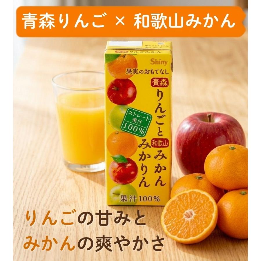 シャイニー フルーツジュース 国産ストレート果汁100％ 果実の