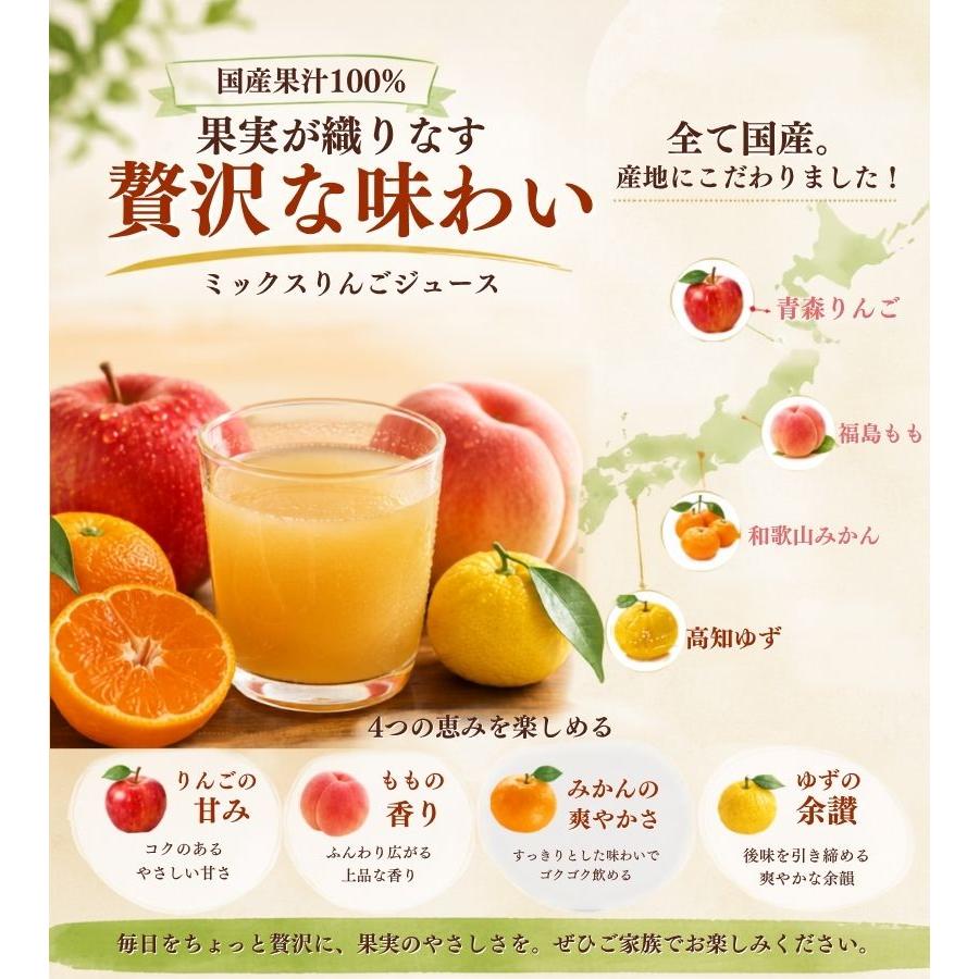 シャイニー フルーツジュース 国産ストレート果汁100％ 果実の