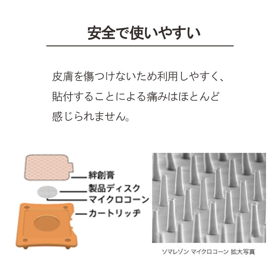 鍼 刺さないハリ 東洋レヂン ソマニクス ソマレゾン Lサイズ 100枚入