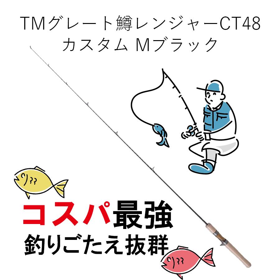 釣り竿 TURINGMONKEY ツリモン グレート鱒レンジャー 改 CT48