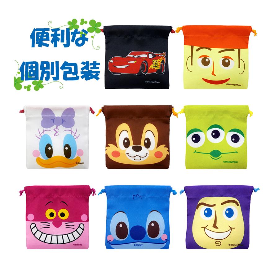 【限定多数】ディズニー 巾着袋 20枚セット ＋ ミニバッグ付き Disney（ディズニー） ハンドバッグ Disney/アソート巾着ポーチ