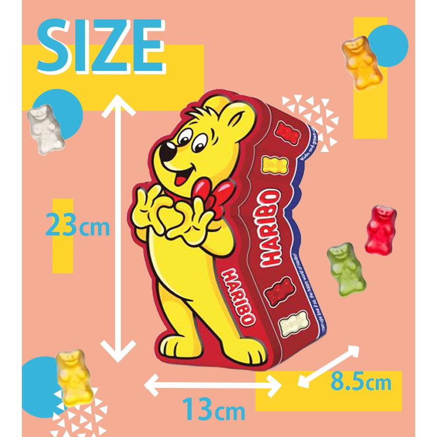 ハリボー グミ 100周年記念 ゴールドベア缶 250g クリスマス はりぼー