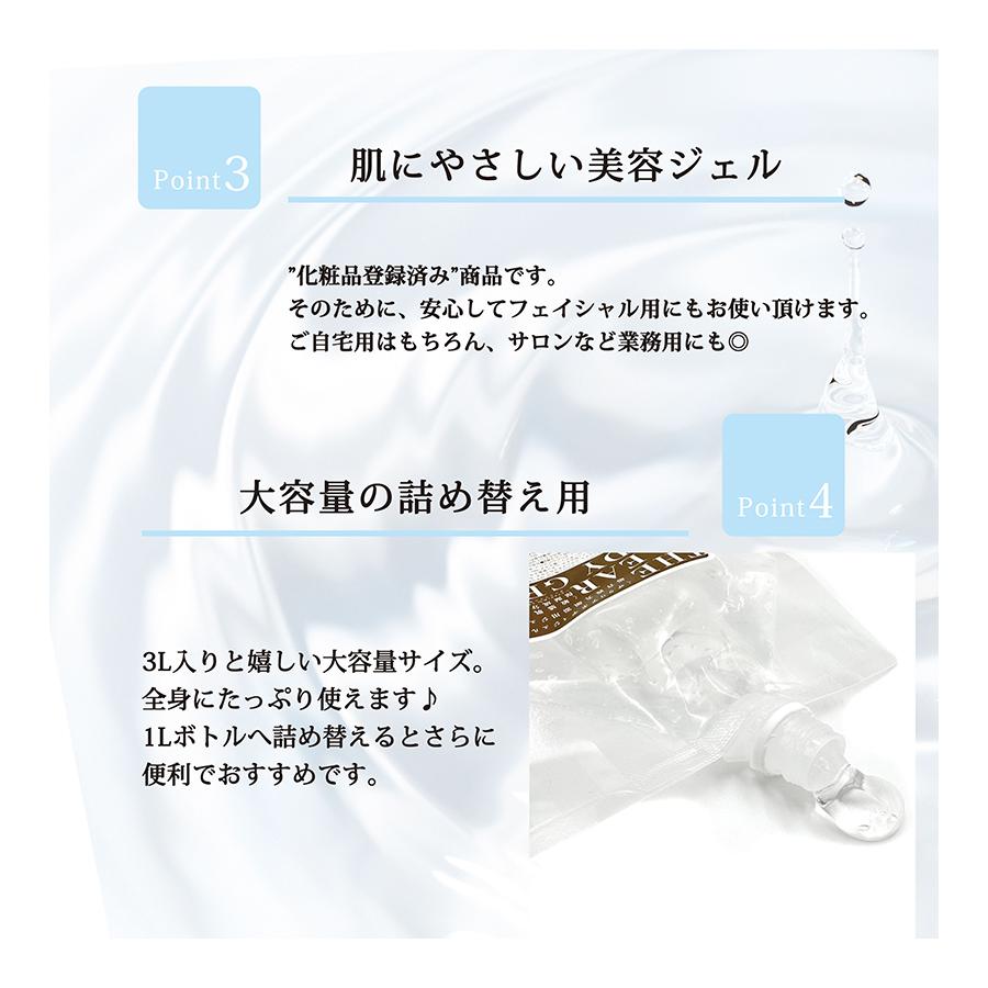 エステ EMS 美顔器ジェル 敏感肌用 3L つめかえ用 日本製 大容量 業務