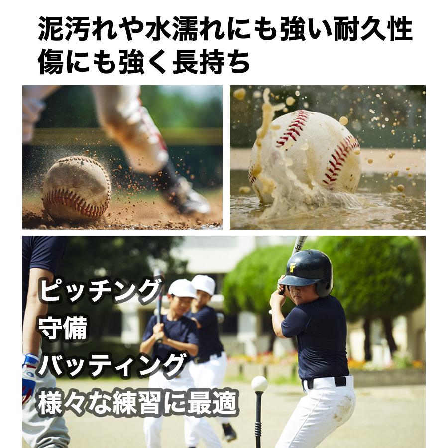 野球ボール 1ダース (12個入り) 個包装 練習用 高校 中学 草野球 部 