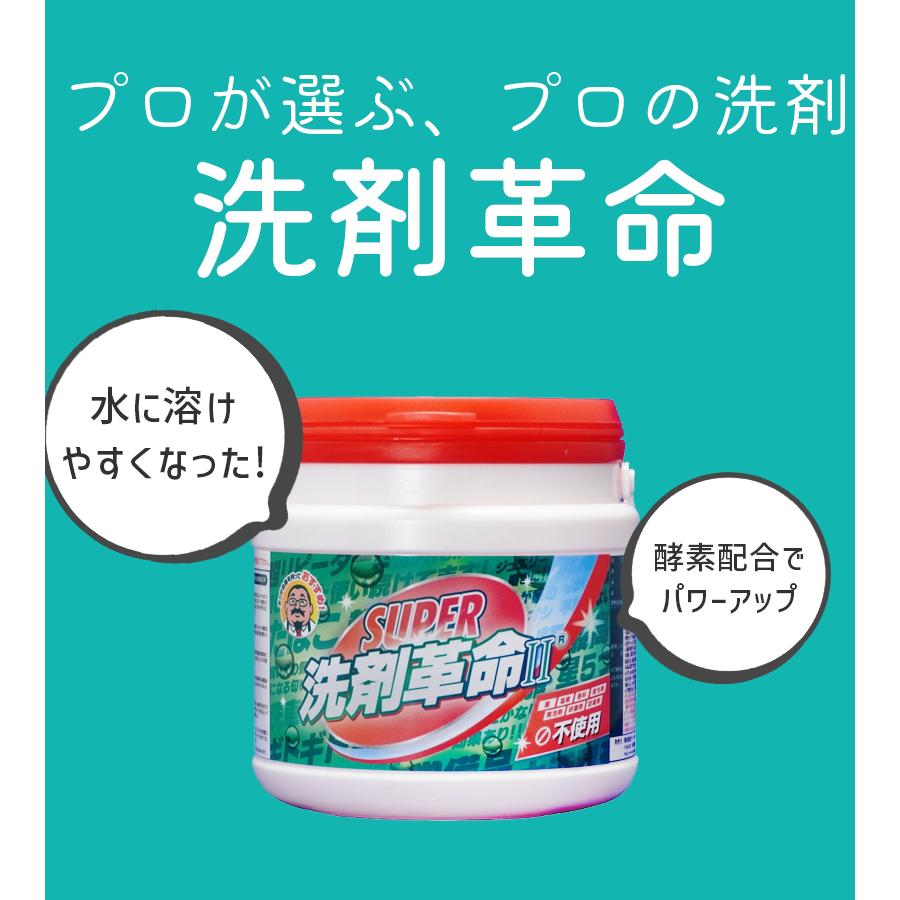 洗剤 SUPER洗剤革命II 300g 多目的洗剤 粉末洗剤 無香料 無香料・粉末
