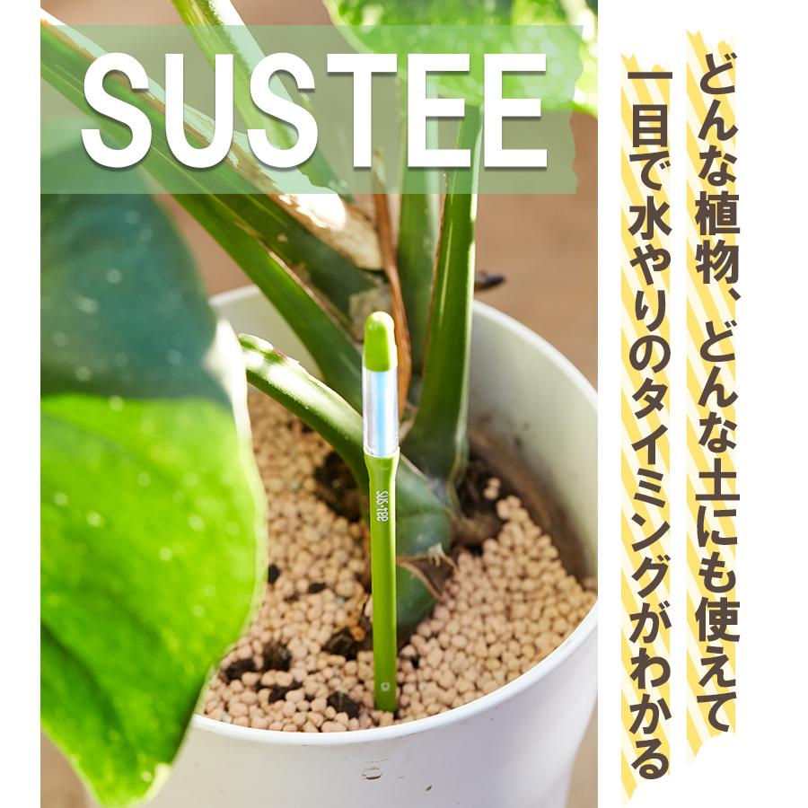 水分計 水やりチェッカー sustee シングルパック Mサイズ 4個セット