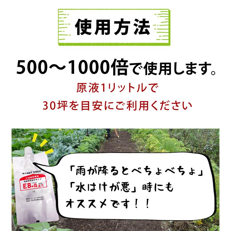 園芸養土・薬品 BudBlaster 園芸用品 土壌改良剤 EB-aエコ 1L 液体 園芸 家庭園芸 ガーデニング