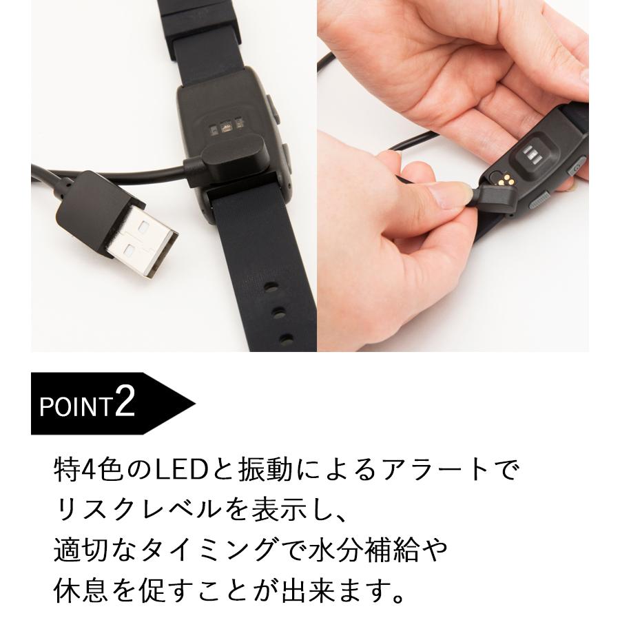 スマートウォッチ リストバンド型 ウェアラブルデバイス hamon band