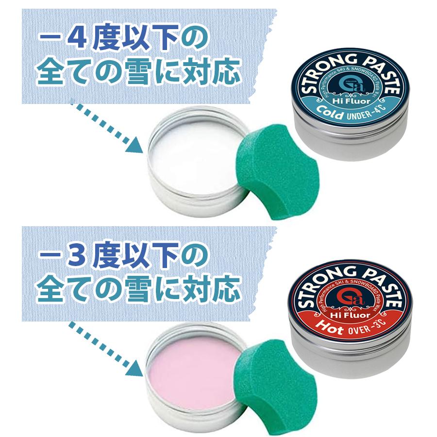 GENERAL（ガリウム） ワックス スキー スノーボード Strong PASTE set