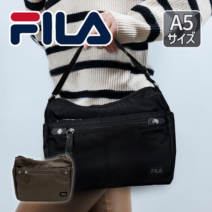 FILA（フィラ） バック ショルダーバック レディース 肩がけ ナイロン