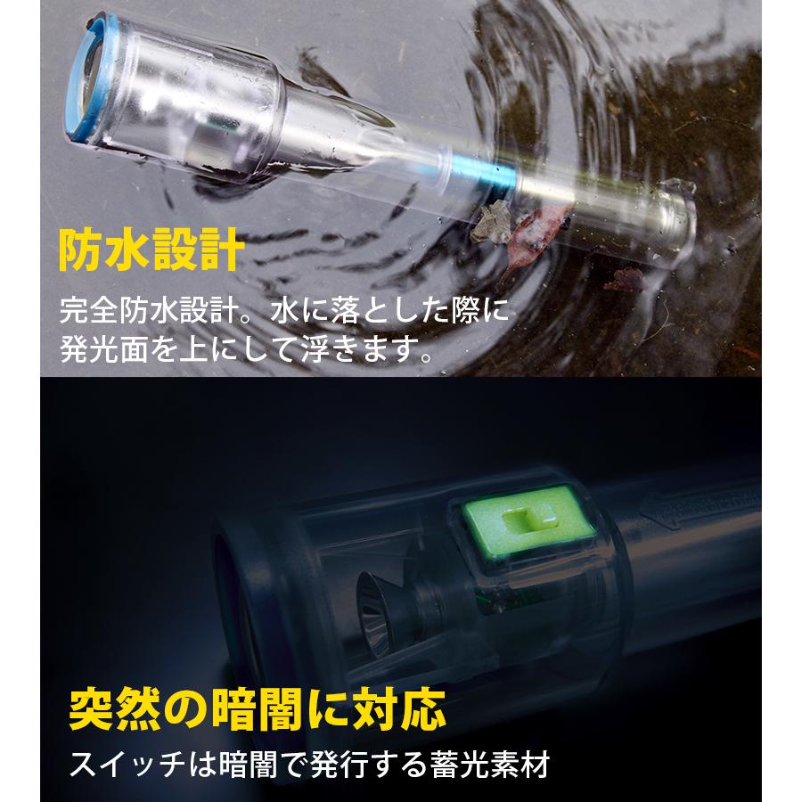 大作商事 DDSNS2GR ナイトスターJP 発電式LEDライト 電池不要 ナイトスターJP | 外観と仕様 | 大作商事株式会社