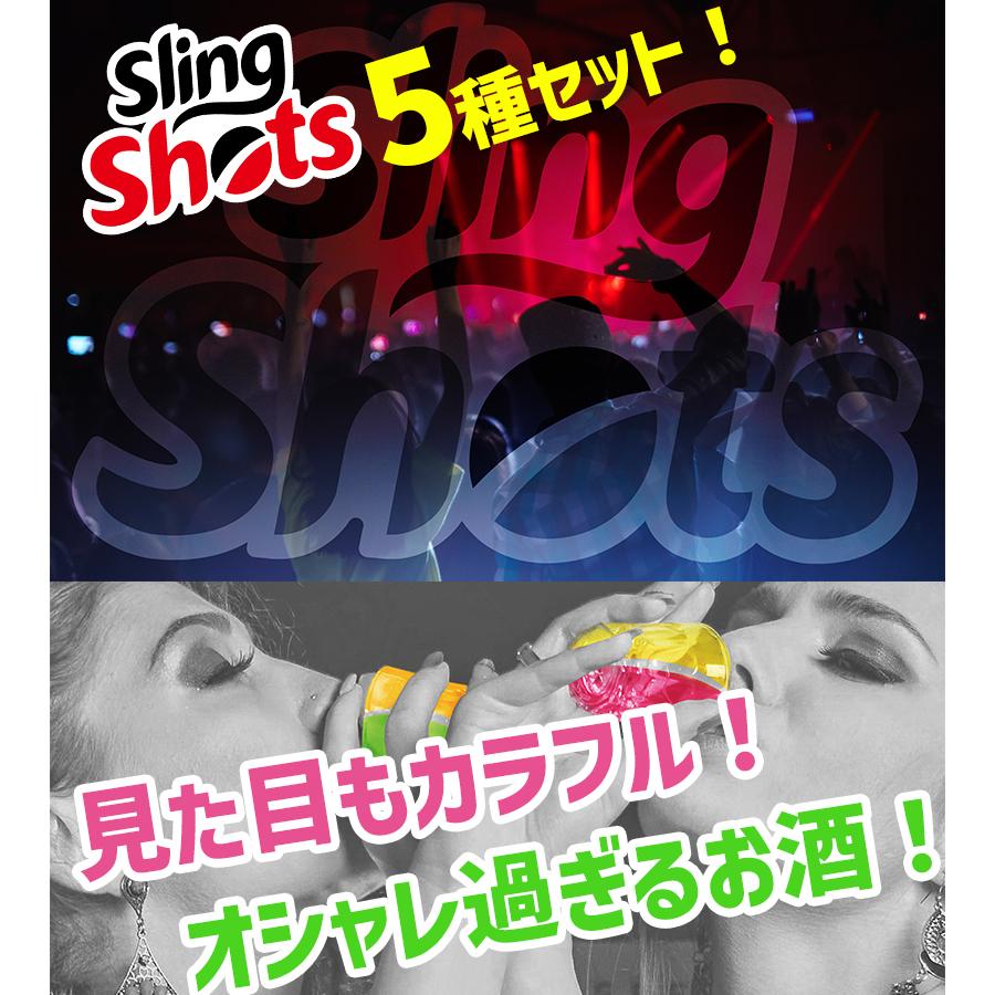リキュール ショット 飲み比べ スリングショット 5種セット お試し