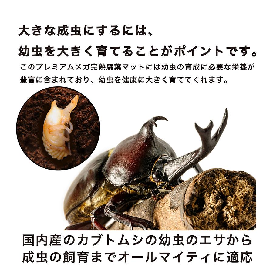 腐葉土 完熟 昆虫 飼育 プレミアム メガ完熟腐葉マット 10L 育成 腐葉土 完熟 昆虫 飼育 プレミアム メガ完熟腐葉マット 10L 育成