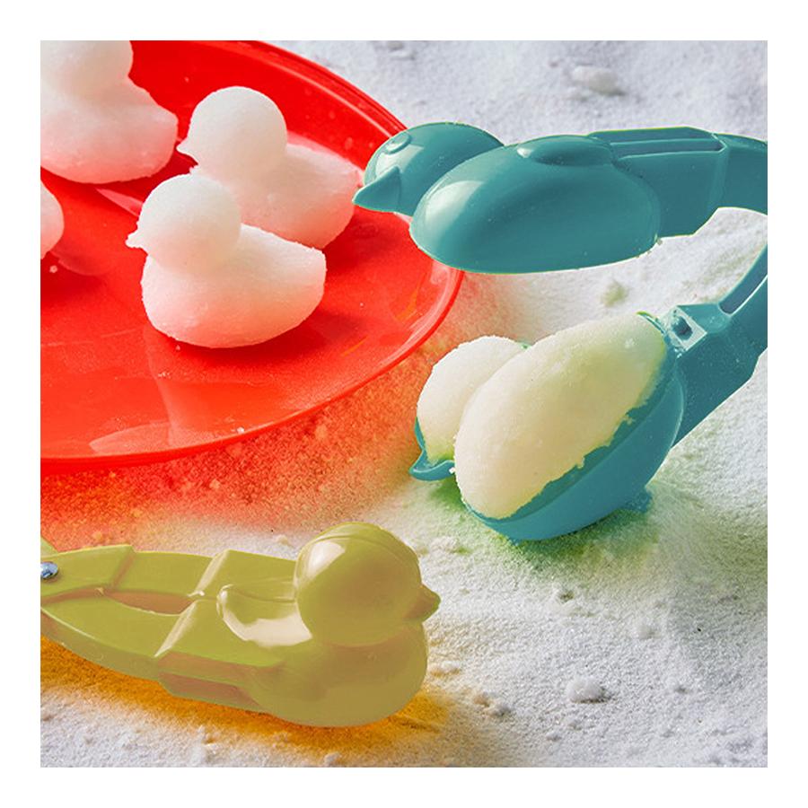 雪玉製造器 おもちゃ 雪遊び グッズ アヒル スノーボール