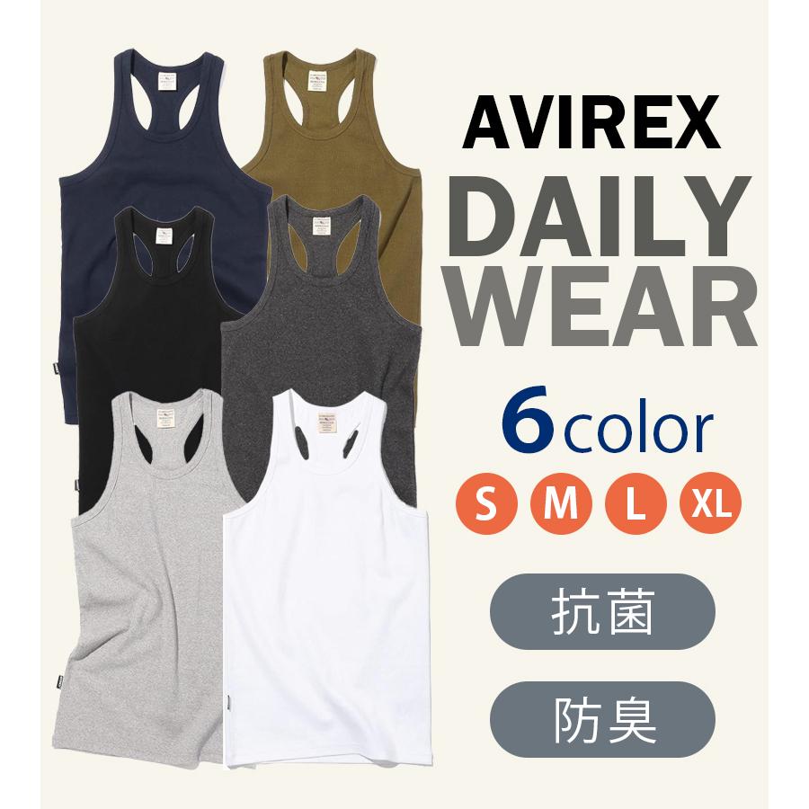 AVIREX（アヴィレックス） アビレックス タンクトップ DAILY RIB TANK