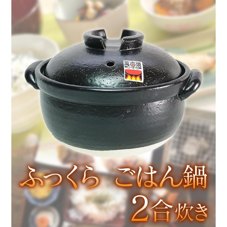 ご飯鍋 ふっくら ごはん鍋 2合炊き ごはんなべ 2合炊 二重蓋 四日市
