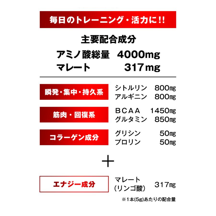 アミノ酸 アミノフライト 4000mg 5g×30本入り アサイー＆ブルーベリー風味 顆粒タイプ サプリメント サプリ アミノフライト4000 トレーニング｜select-mofu-y｜03