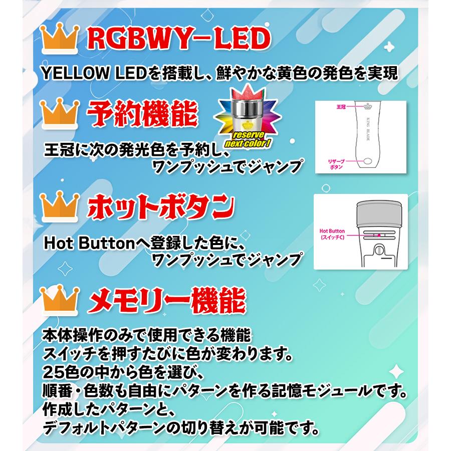 キンブレ ペンライト キングブレード X10R シャイニング 2本セット