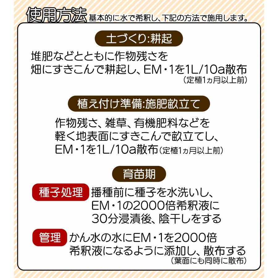 肥料 土 EM1 500ml 液体肥料 観葉植物 家庭園芸 園芸用品 農業用品