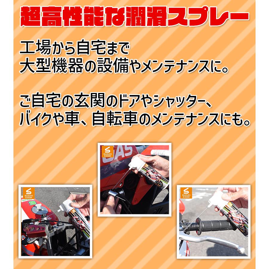 潤滑油 スズキ機工 LSベルハンマー super琉聖 100mlミニスプレー 2個