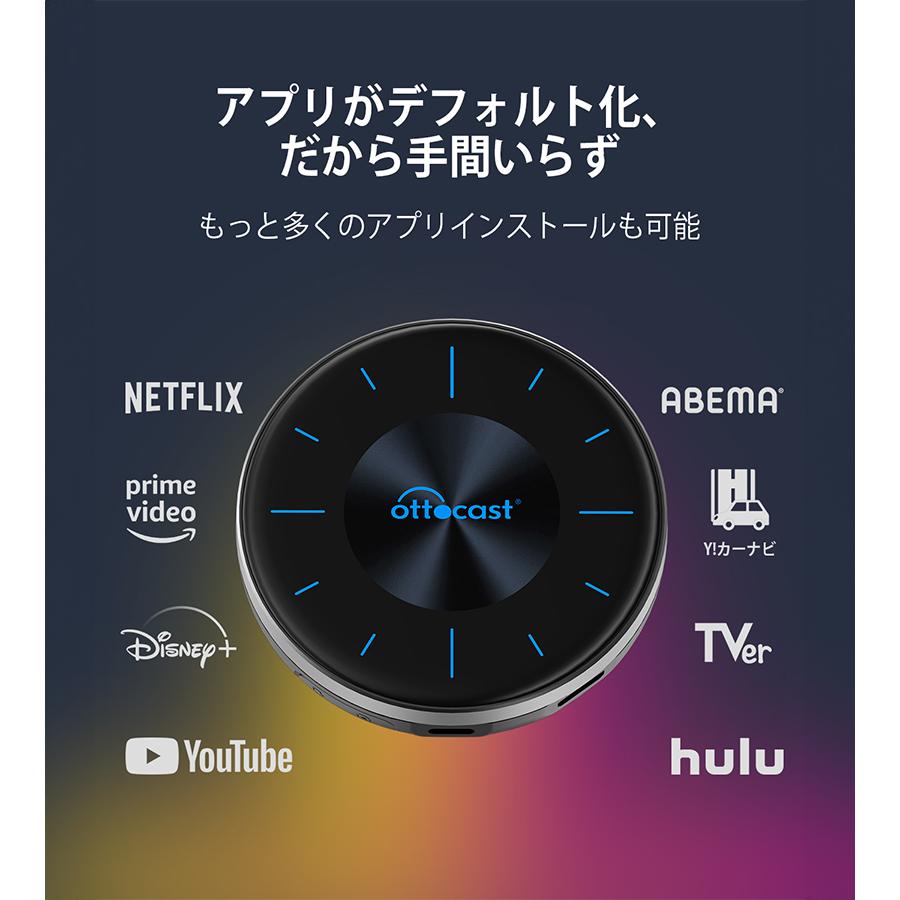 OTTO AI BOX P3 専用リモコン付き HDMIケーブル Ottocast オット OTTO AI BOX P3 専用リモコン付き HDMIケーブル Ottocast オット