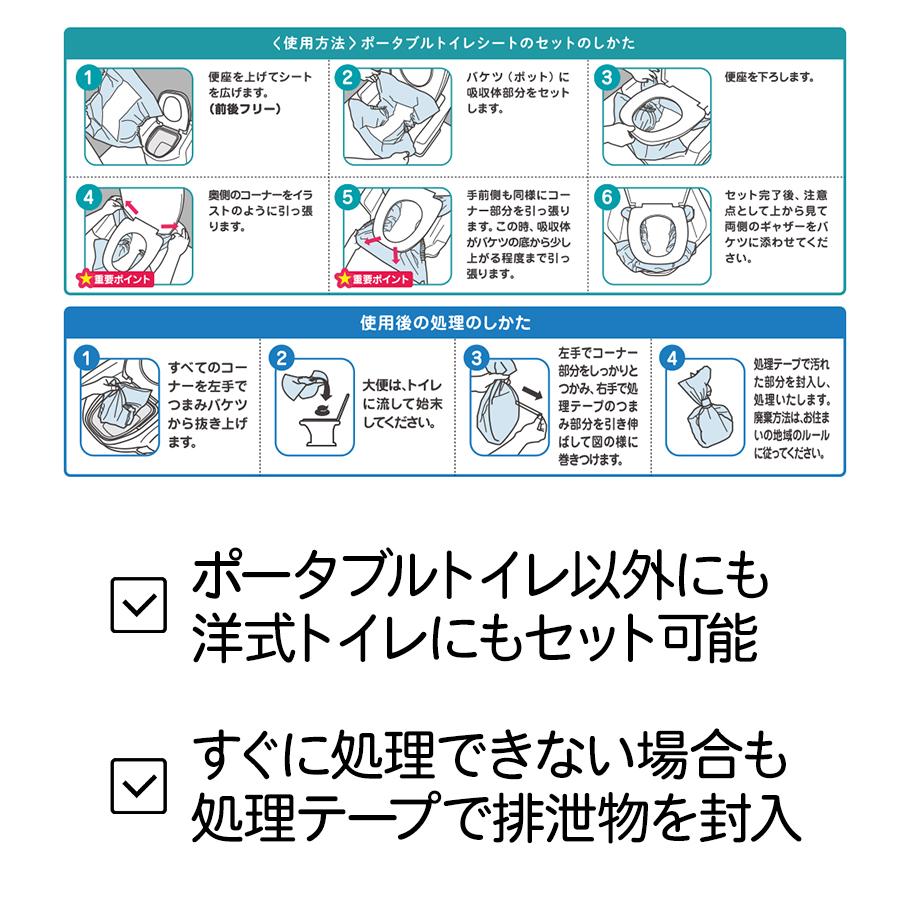第一衛材 ドクターズone ポータブルトイレシート 30枚 DOP-010 介護用