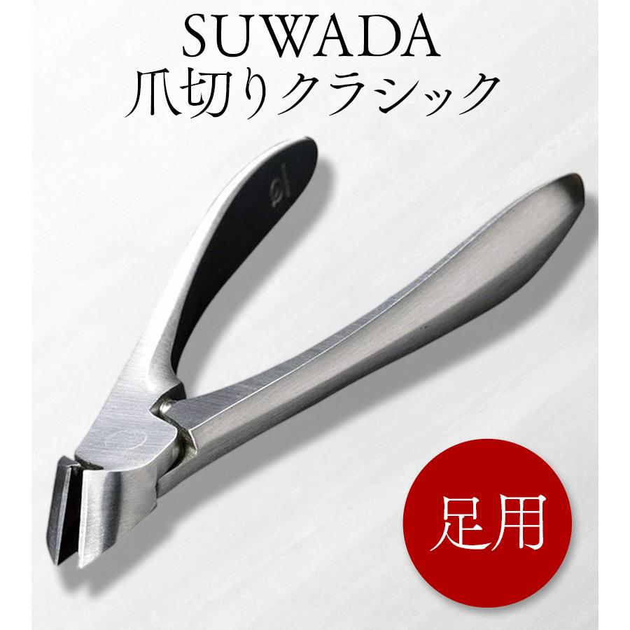 諏訪田製作所 爪切り クラシック 足用 日本製 ネイルニッパー ケース