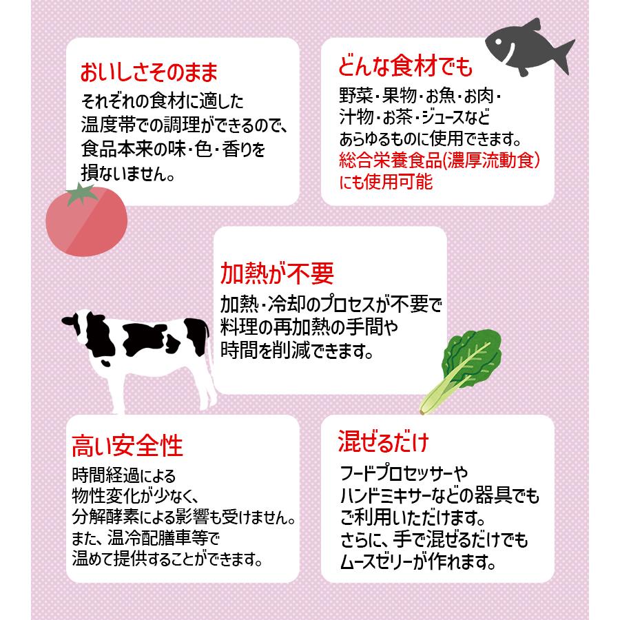 宮源 ミキサーゲル 700g とろみ剤 ゲル化食品 粉末 食事補助 : ライフ