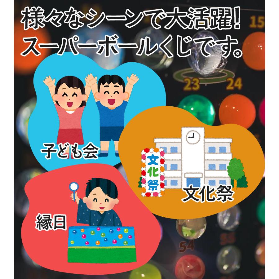 内山製作所 スーパーボールくじ 国産 景品110+1個付 スーパーボール
