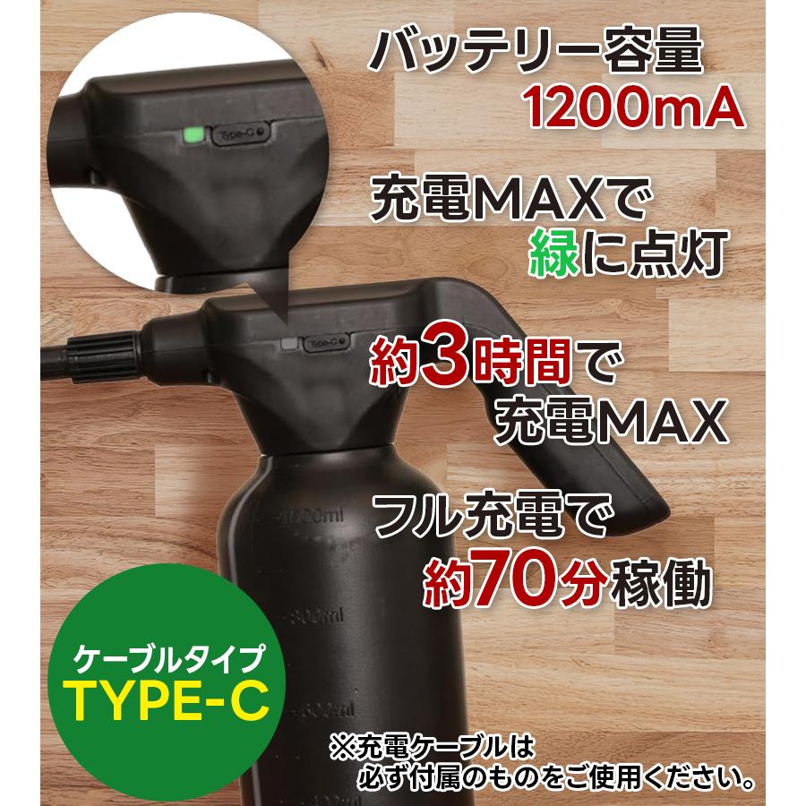 GREEN THUMBERS OF BARREL バレル 電動スプレー 全自動 水やり 1L