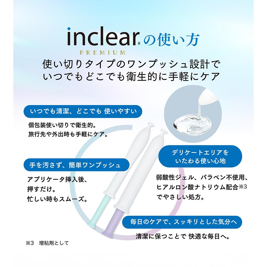 イン クリア 使い方