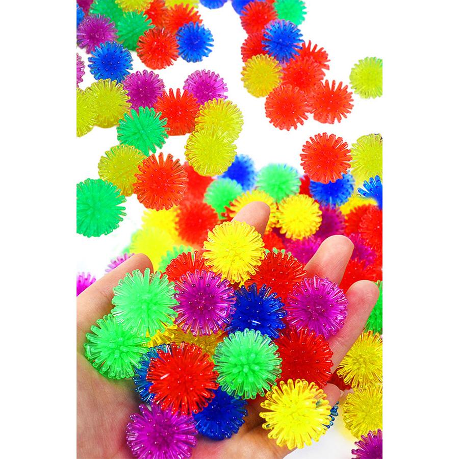 ウニボール 100個セット 全5色入り スーパーボール トゲトゲ すくい