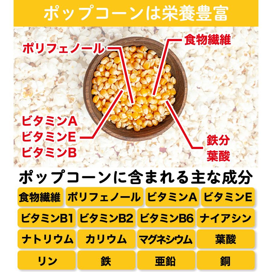 北海道産 ポップコーン用 豆 国産 500g 遺伝子組み換えなし 無添加