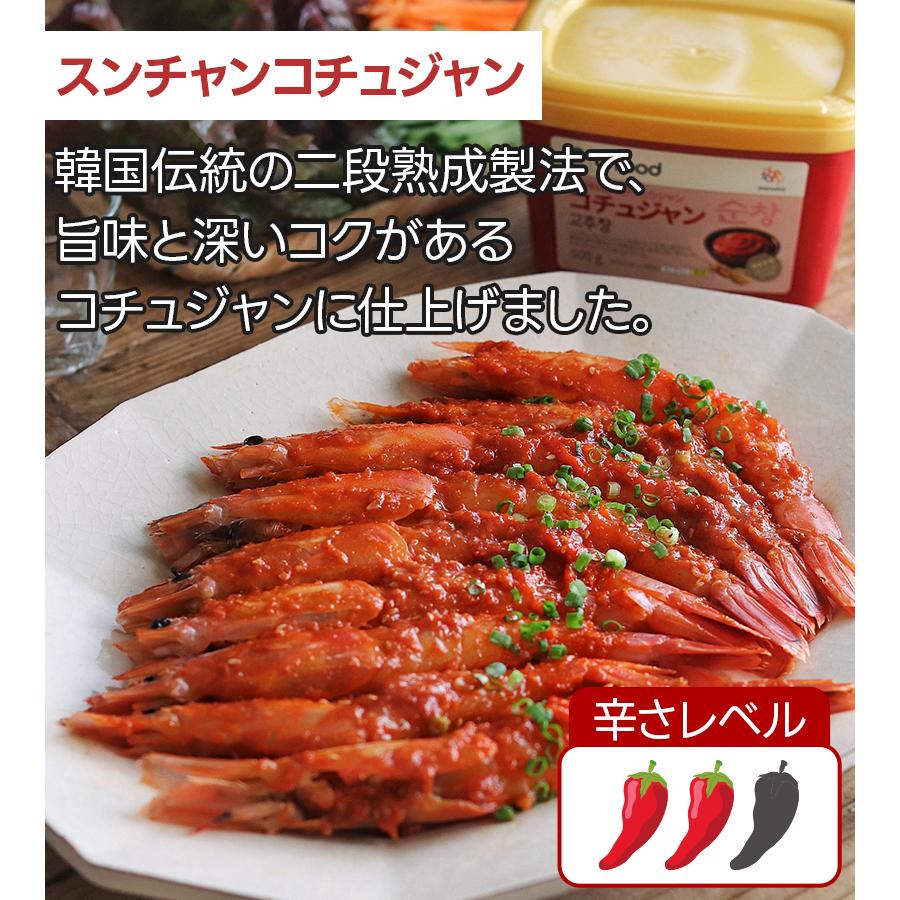 大象ジャパン スンチャンコチュジャン スンチャンサムジャン 500g 各1