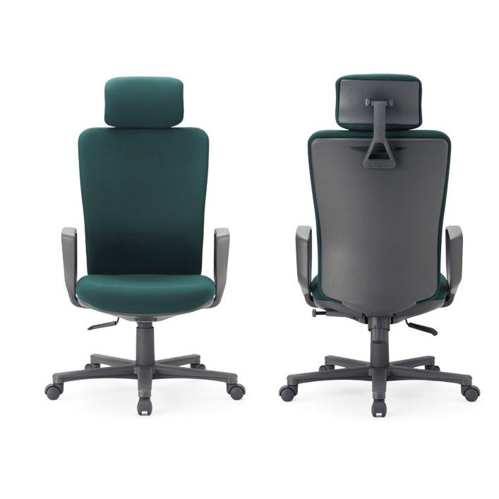 送料無料 オフィス家具オフィスチェア・肘付き 組立品 多機能チェア・ミーティングチェアチェア/椅子肘付き・ハイバック 素材・カラー選べます｜select-office