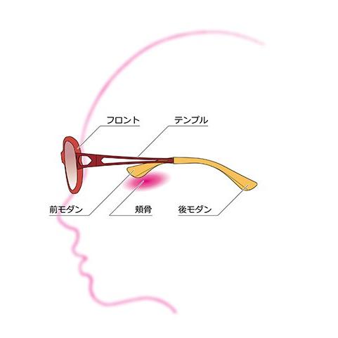 Choco Sun ちょこサン FG24504 BR Sサイズ フレームカラー/ブラウン