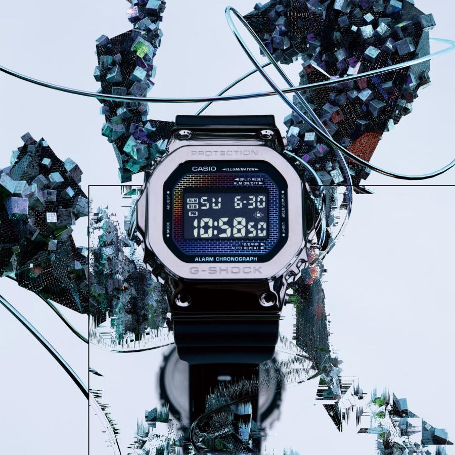 CASIO G-SHOCK GM-5600RW メタルベゼル G-SHOCK 『国内正規品』 GM-5600RW-1JF カシオ CASIO 腕時計 G