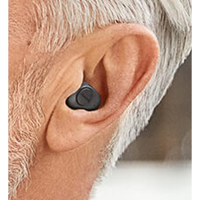 Jabra Enhance ジャブラ エンハンス ワイヤレスイヤホン 補聴器 音楽リスニング ハンズフリー通話 ダークグレー ゴールドベージュ iOS15以降のみ対応