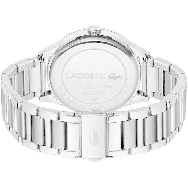 ほぼ未使用 LACOSTE TRAVELER 2011108 腕時計 メンズ ウォッチ ラコステ トラベラー メタルバンド 『国内正規品』 【1918962875】(11440円)