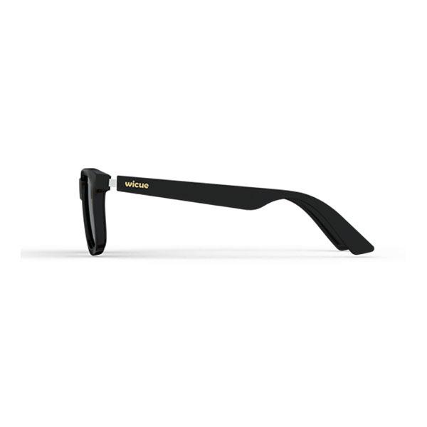 WICUE 0.1秒 瞬間調光 オーディオサングラス VR3001 BLACK ブラック