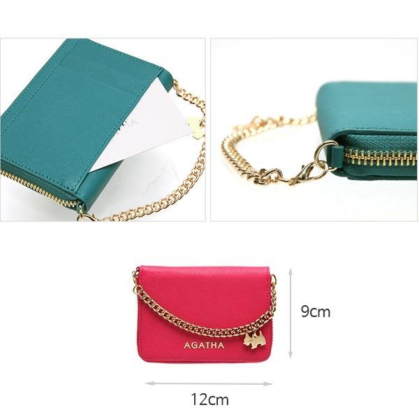 再再販 送料無料 Agatha アガタ Agt194 311 本革仕様 持ち手チェーン付ラウンドジップカードケース ブラック Ds 230 Select Shop N 通販 Yahoo ショッピング 100 本物保証 Www Kingfishswimming Com